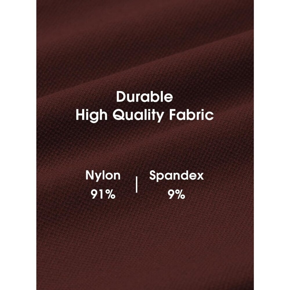 Seamless Scrunch Butt Leggings - Squat Proof Gym Yoga Pants Brown - Picture 6 of 6